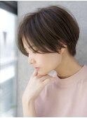 前髪なし大人ショート20代30代40代【AIN.表参道】川原大地