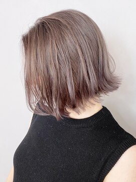 アルバム 渋谷パルコ(ALBUM) グロスグレージュ_チェリーブラウンフェミニンロング_ba347231