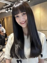 ティア(Tia.)&nbsp;縮毛矯正/髪質改善トリートメント/ミディアムヘア/グレージュ