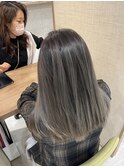 30代40代50代/グレージュ×グラデーションカラー/アースカラー