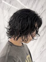 メンズヘアセンス 渋谷(MEN'S HAIR SENSE) センターパート スパイラルパーマ 波巻きスパイラル