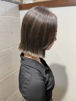 ルミエール(Lumiere)&nbsp;グレージュカラー「ボブスタイル」