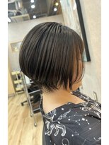 アグ ヘアー ミロ 本厚木店(Agu hair milo)&nbsp;前下がり◎ゆったりハンサムショート　本厚木