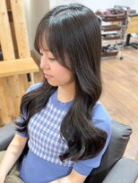 ティダスマイル(tida smile) 韓国レイヤー/韓国風/セミディ/ブリーチなし/顔まわり