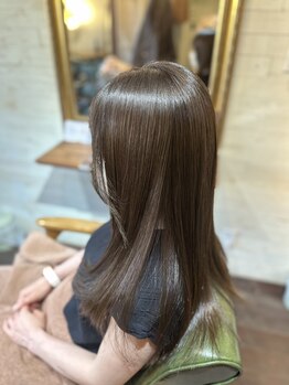 ボスケット(Boschetto)の写真/広がりやくせ毛でまとまりにくいヘアに髪質にあったお薬やメニューをご提案させて頂きます☆