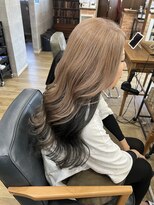 ヘアサロンラルガ 下曽根店(Hair salon Raruga)&nbsp;逆インナーカラー