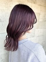 ミルヘアデザイン(mil hair design)&nbsp;ダブルカラーピンクベージュカラー裾カラーエンドカラーレイヤー