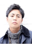 【Hale】ダークアッシュニュアンスパーマN671スパイキーショート