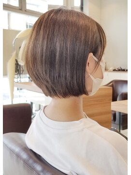 フロア(FLOOR) #みみかけショート#まるみボブ#金沢文庫FLOOR八木