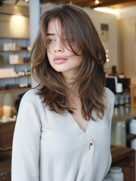 アルトリスト(Altruist Aging×HAIR&SPA) ☆イメチェンピンクベージュアンブレラカラー前髪クールショート