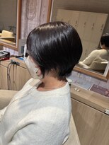 クラン バイ ナチュラル(clan by Natural)&nbsp;ショートボブカット/グレージュカラー/大人ショート