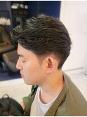 癖毛を生かしたオシャレなビジネスマンヘア/20代30代40代