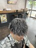 【憧れのホワイトメッシュ】メンズカット＋ホワイトメッシュ15000～