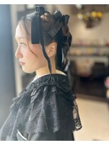 イグルー(igloo) リボンたっぷりデザインお団子アレンジ
