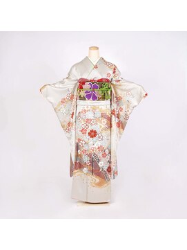 キモノクイーン(KIMONO QUEEN) 振袖レンタル￥55,000成人式価格(1/1～1/31) ￥110,000/No.599