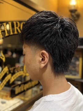 ヒロギンザバーバーショップ 大宮店(HIRO GINZA BARBER SHOP) ワンカールパーママレットヘア/大宮/メンズカット/フェード