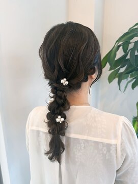 ジジ 宇都宮(Gigi) 王道ゆるふわ編み下ろしアレンジ☆