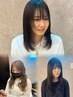 【手軽に可愛く】カット＋カラー(リタッチ)＋SPトリートメント￥7800☆久留米