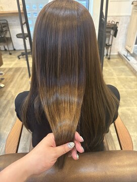 ビズヘアー グランバース(bisou hair grandbase) 艶カラー/透明感カラー/ベージュカラー