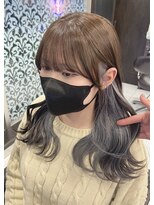 プライズ 錦糸町北口店(prize) シルバーグレー/インナーカラー【錦糸町北口】hina