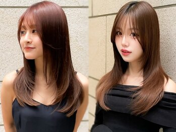 ロンド 銀座(Lond)の写真/【髪質改善縮毛矯正+カット+1stepトリートメント￥15800】傷みを最小限に抑える施術。前髪縮毛矯正も[銀座]