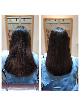 ポンテ 那珂川店(ponte) 髪質改善カラー