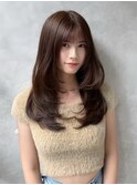 レイヤー/ウルフレイヤー/ハッシュカット/韓国／韓国風