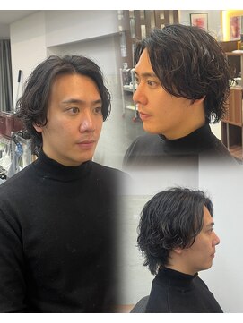 ロイヤルマン 梅田(ROYAL MAN) グランジパーマ