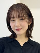 アイトーキョーエス 渋谷(AI TOKYO S) レイヤーボブ/オリーブベージュ/結べるボブ