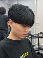 エルマーク 京都駅前(L-MARK)&nbsp;マッシュヘア/黒髪/メンズカット/men's/メンズ/眉毛