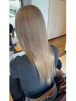 アミリー ひたち野うしく店(Amily)&nbsp;ハイライトバレイヤージュダブルカラーケアブリーチ20代30代