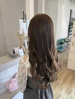 ジュエ ヘアー デザイン(Jue hair design)&nbsp;夏透け感アッシュブラウン/ワンカラー/イルミナカラー/知立/20代