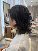 ヒアカアヴェダ 天神VIORO (Heaka AVEDA)&nbsp;メンズロング×サーフカール