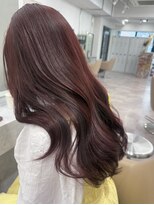 ツキ 横浜店(tuki) 横浜で叶えるラベンダーレッドカラーの艶髪