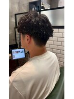 アルフレッド 瑞穂店(alfRed)&nbsp;横顔まで映えるツイストスパイラル/瑞穂区/メンズサロン/眉毛