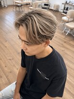 ユイマァルスロウ 岡山(YUIMARLSLOW)&nbsp;岡山メンズサロン20代30代ニュアンスウルフメンズパーマ