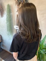 アズグロウ エクラ(AS GROW 'eclat) 上品なカーキグレイで艶セミロング☆20代/30代/40代