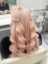 ヘアセットアリエス(aries)&nbsp;ねじりハーフツイン