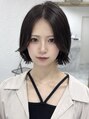 シーン(scene) 【トレンドくびれボブ】顔まわりにレイヤーを入れて簡単セット◎