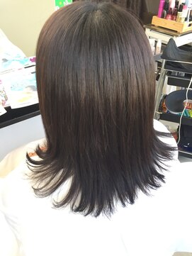ヘアアンドメイク ムーア(Muuua) 外ハネスタイル