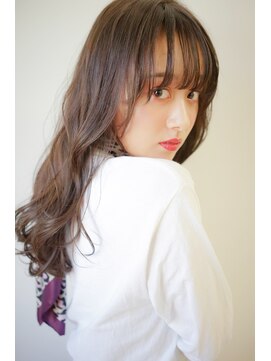 ヴィークス ヘア(vicus hair) 【vicus hair 井上瑛絵】抜け感ロング×マロンベージュ