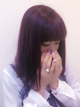 ケリーズグリーン(Kelly's Green) Violet × ストレート