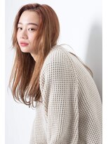 ソワンドゥブレス 大日店 (soin de brace)&nbsp;大人センターパートｘオレンジベージュ