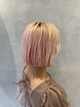 トッカ 中目黒店(tocca) ☆ピンクボブ×アクセント☆