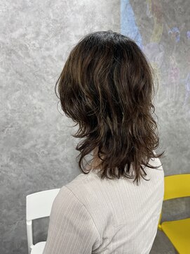 コーパル(copal) 癖毛活かし ミデェアム ウルフヘア