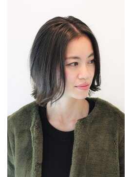 アフロディーテ(hair make aphrodite) 切りっぱなしボブ・バレヤージュ