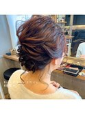 【W-ワット-原宿店 】結婚式/ルーズアップスタイル