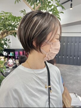 ジルブラン 国分寺(JIL BLAN) 大人ショートヘア/ハイライトカラー/イルミナカラー[国分寺]