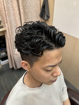 銀座マツナガ 浅草店 【ビジネスマン必見！】ナチュラルパーマメンズツーブロック