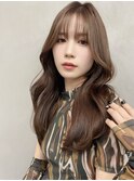 【２３°伊藤星羅】こなれ韓国ヘア　前髪あり